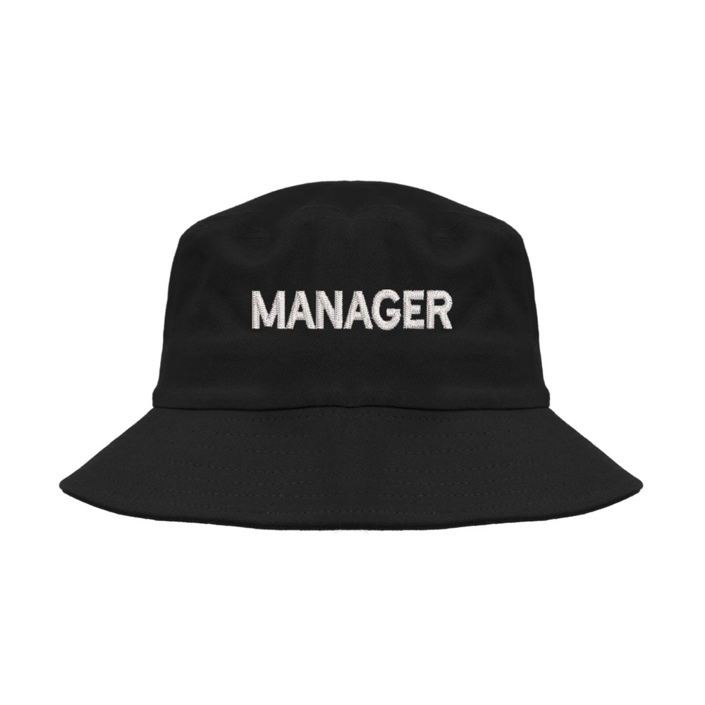 Manager embroidered bucket hat, Any manager hat