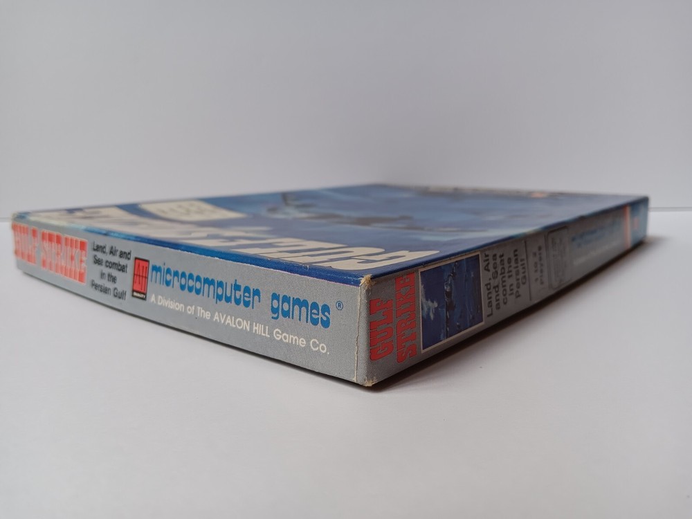 Commodore 64/128 Gulf Strike Computer Game Software Tested/Works Avalon Hill