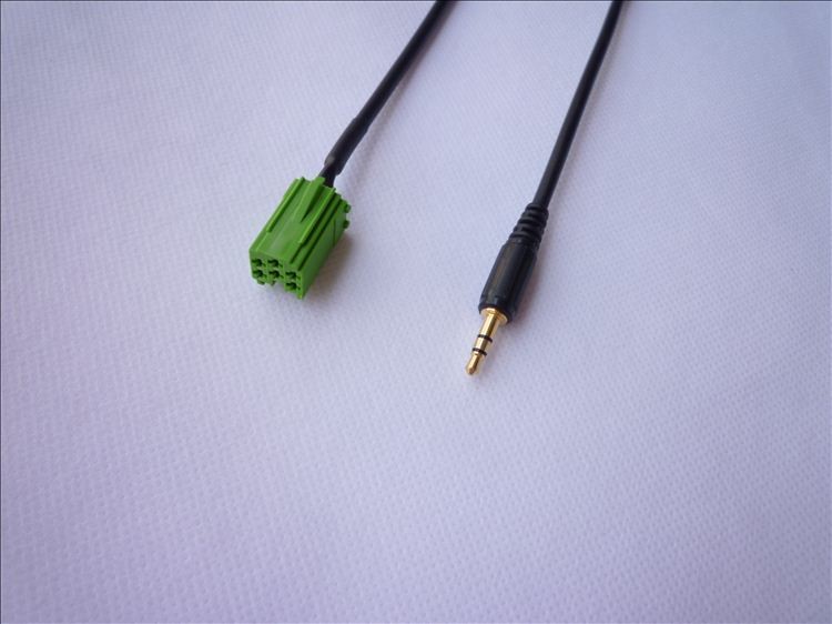 AUX MP3 Line audio cable For Renault CD player