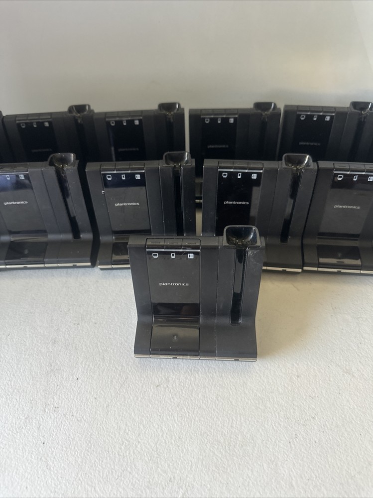 Lot Of 13 Plantronics WO2 Base Optimized for Microsoft Lync