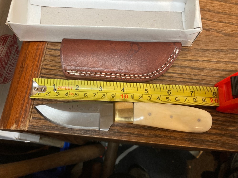 Wild Turkey Handmade Collection Steel Fixed Blade