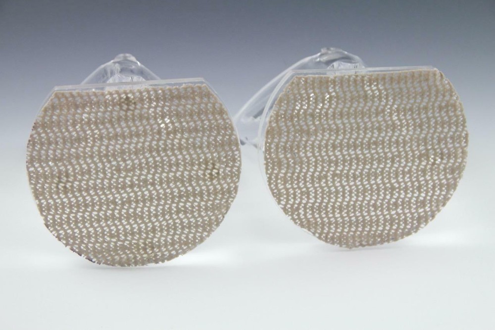 Lucite Acrylic Clear Plastic Butterfly Bookends