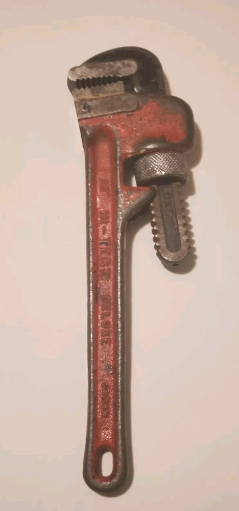 Jaws Pipe Adjustable Monkey Wrench 10" Heavyduty Ohio Forged