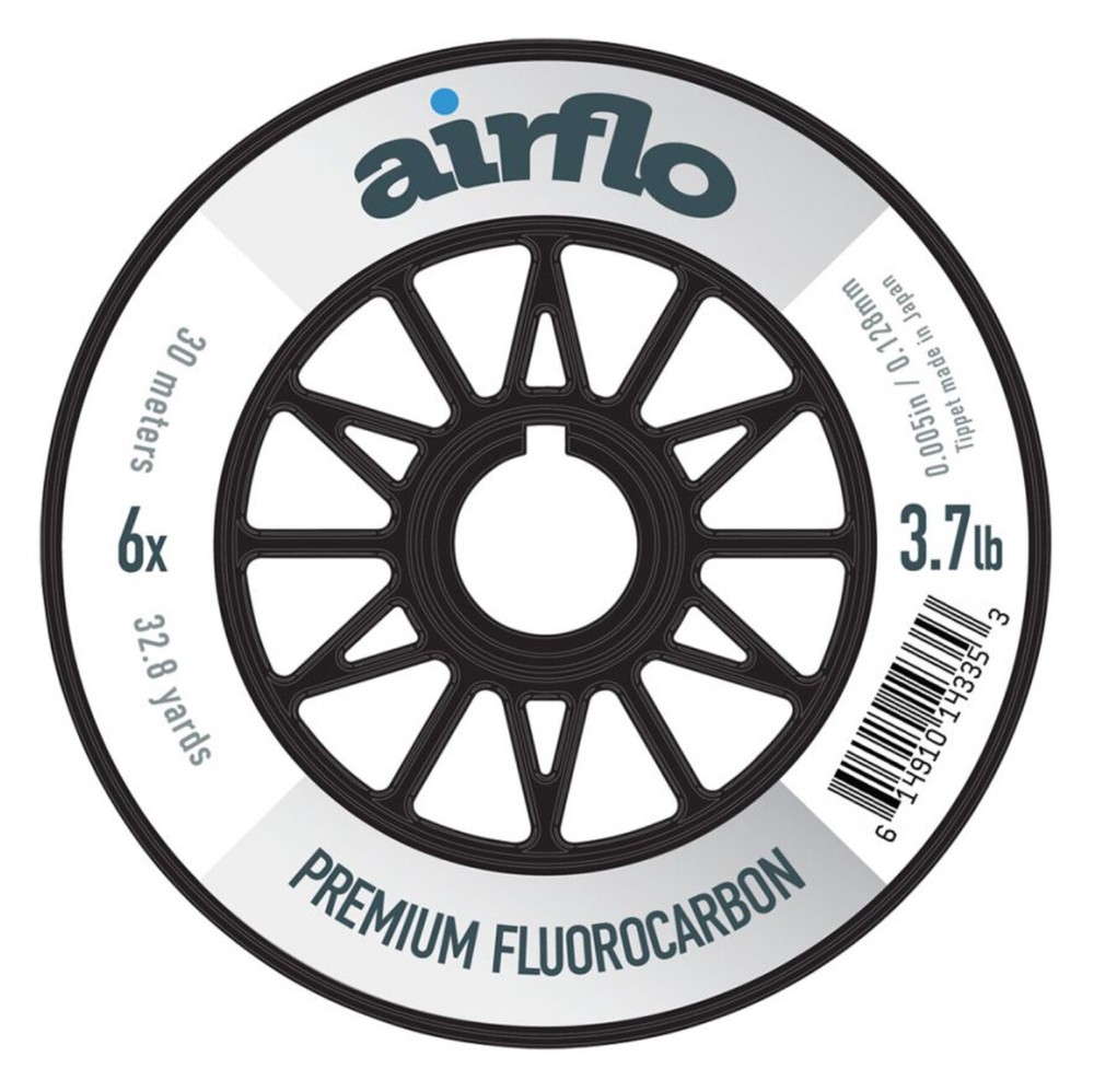 AIRFLO Premium Fluorocarbon Tippet 30 meter Spool
