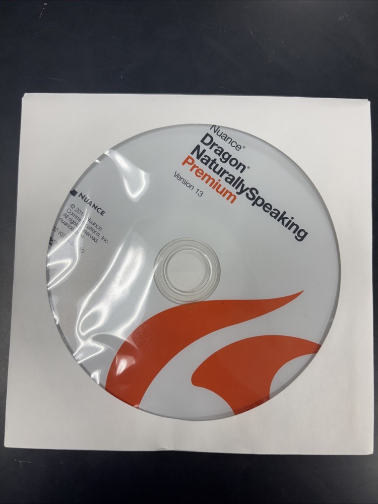 Nuance Dragon Naturally Speaking Premium - Version 13
