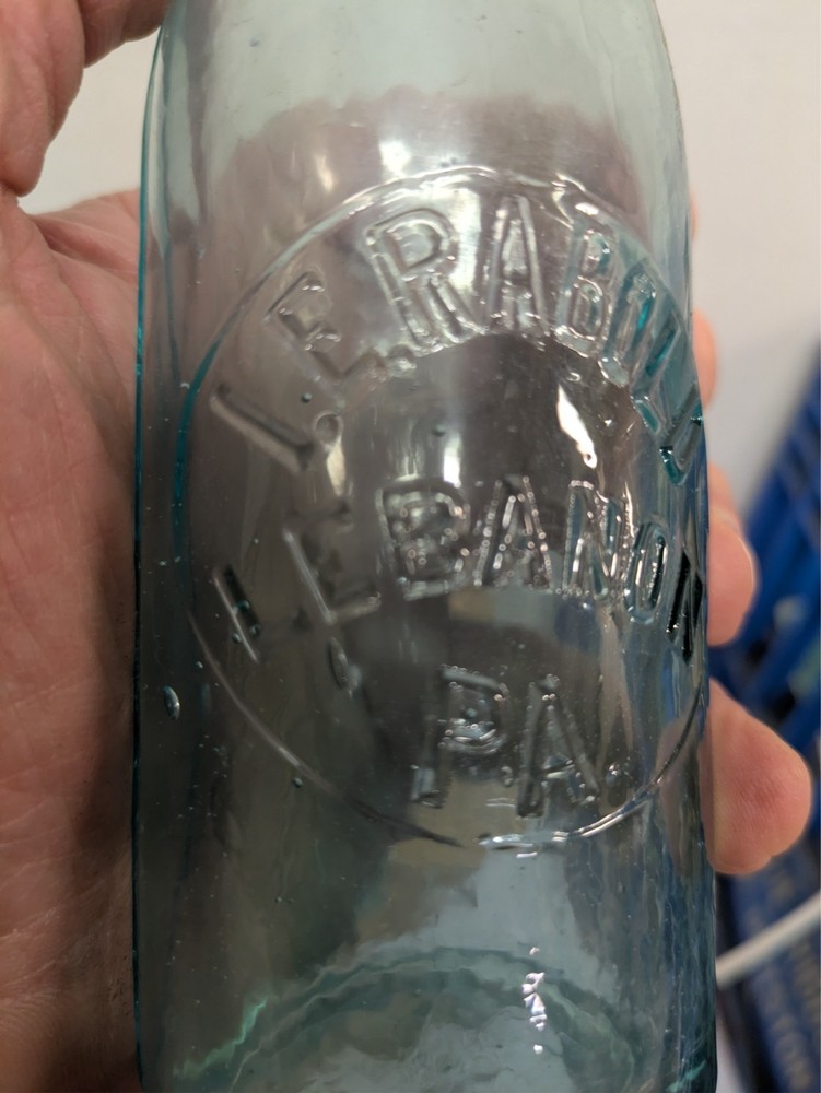 I. E. Rabold Cap Top Bottle, Lebanon PA