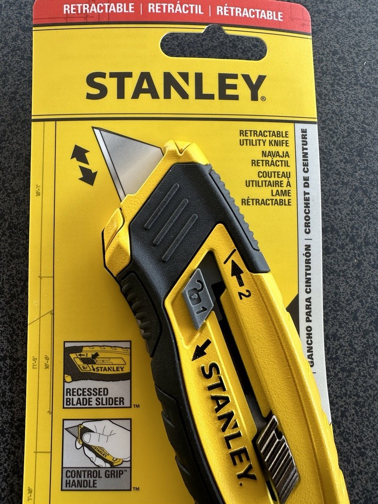 Stanley Retractable Utility Knife