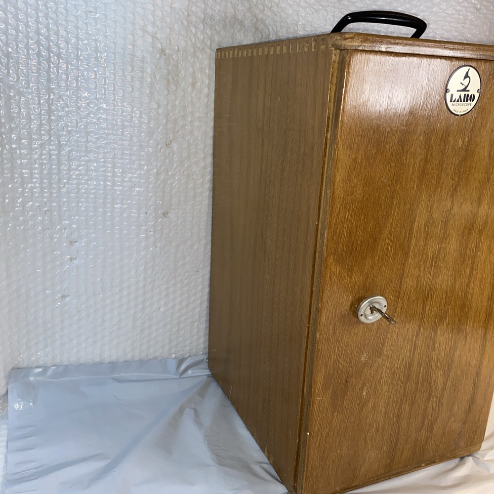 Vintage LaBo Research Microscope SL No. 03575 *read*