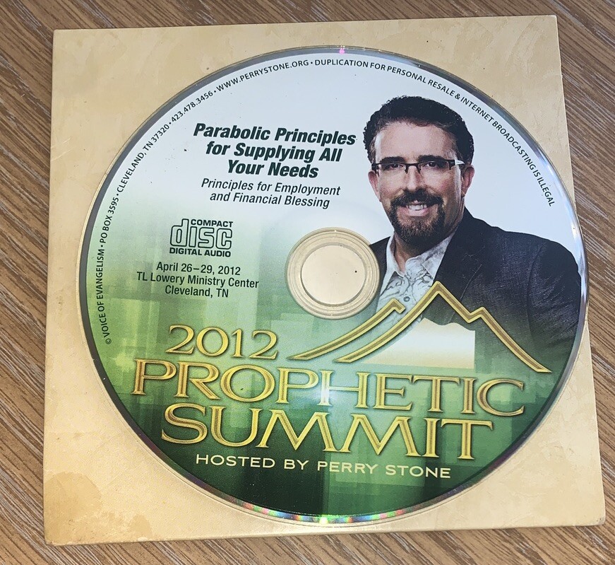 2012 Prophetic Summit By Perry Stone CD