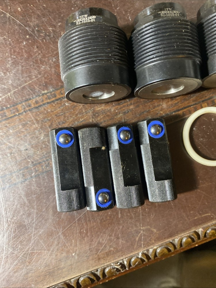 Qty.4 Roemheld Threaded Body’s S2-1010-01 + Extras (M47)