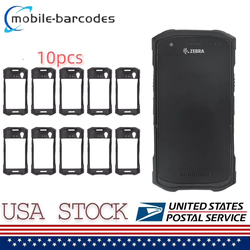 10pcs For Zebra TC21 TC26 Protective Cover Case Rugged Boot Barcode Scanner New