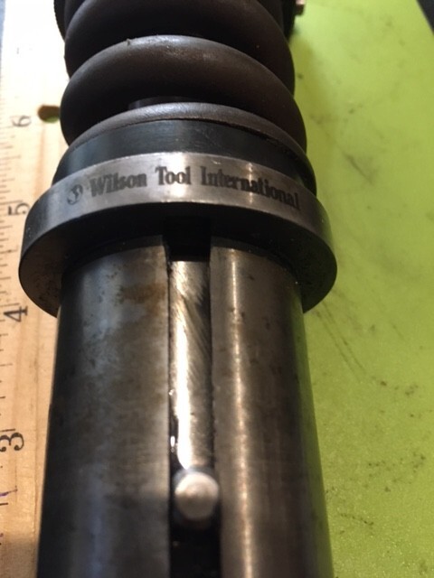 1 1/2 Strippit .182x.394 rectangular punch assembly