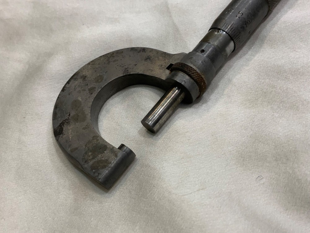 Micrometer Mauser 0-25 mm 0.01 1940s Germany
