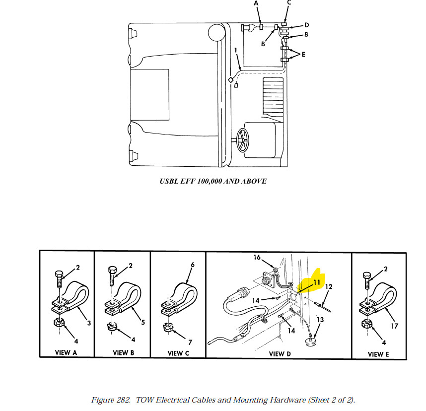 HMMWV M998 M1025 Double Angle Bracket 12340654 Tow hardware