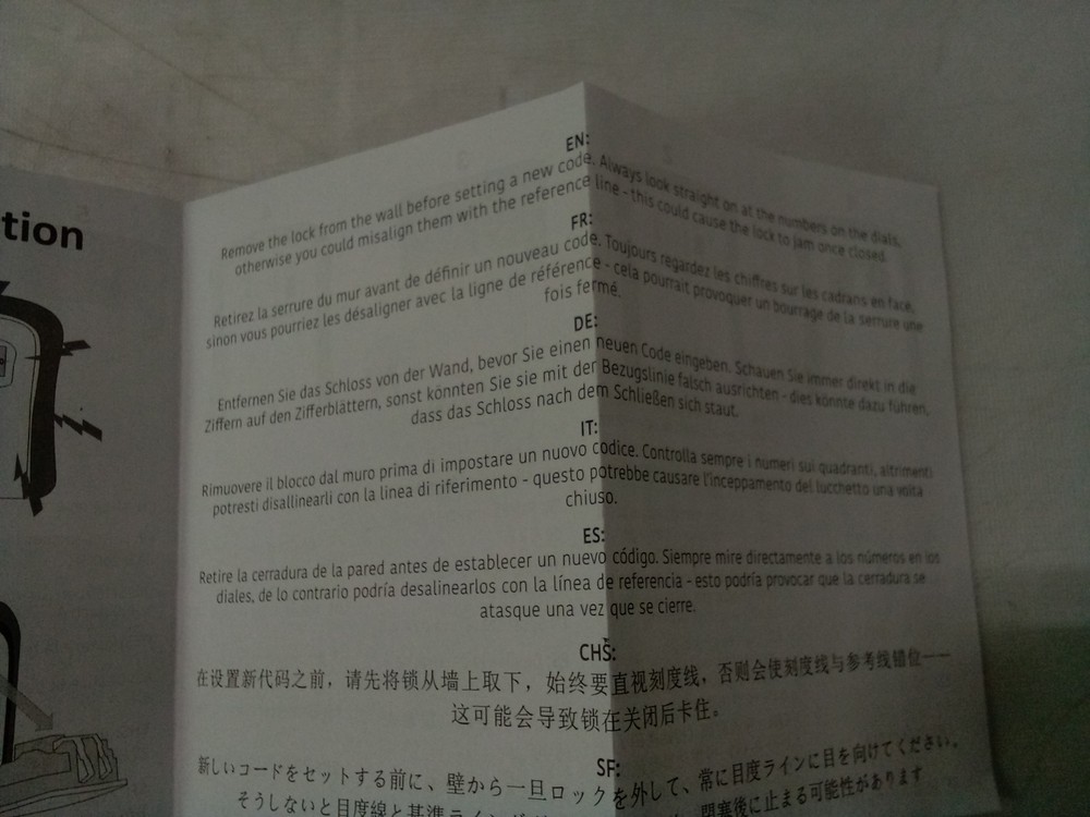 SwipeLock Combination Key Safe Box