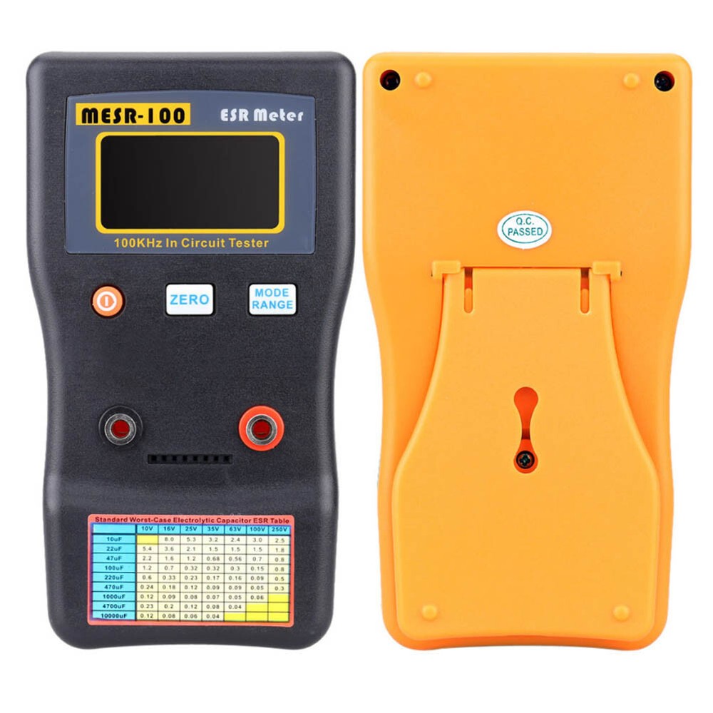 Professional MESR-100 ESR Capacitance Ohm Meter Capacitance Resistance Test