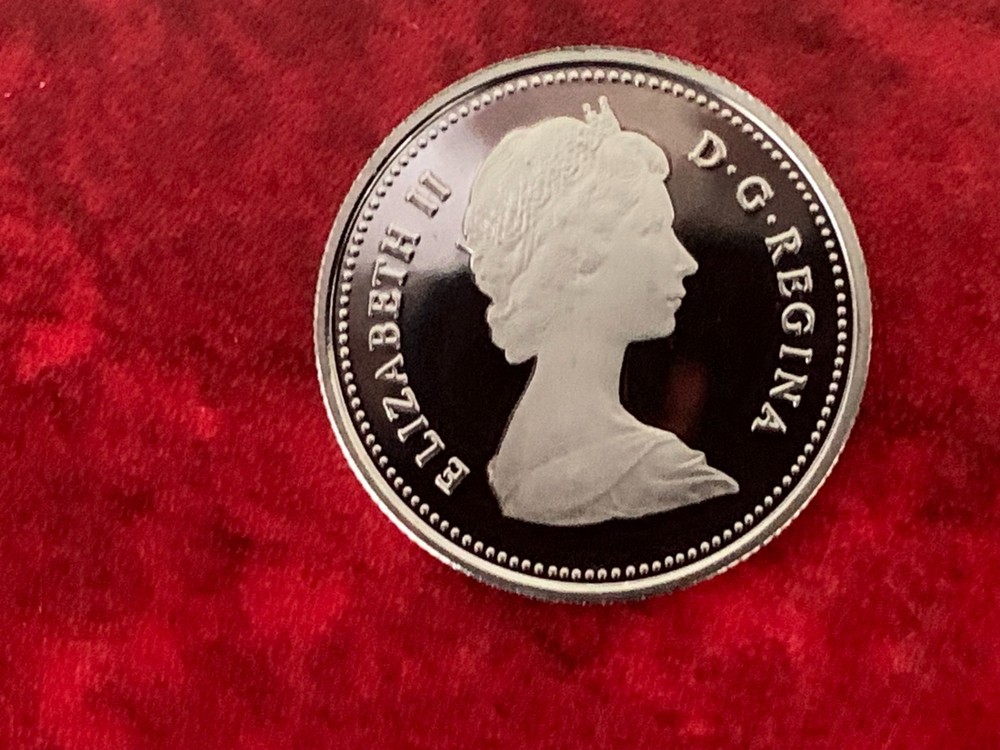 Canada 25 Cent 1983 Proof Coin-Uncirculated