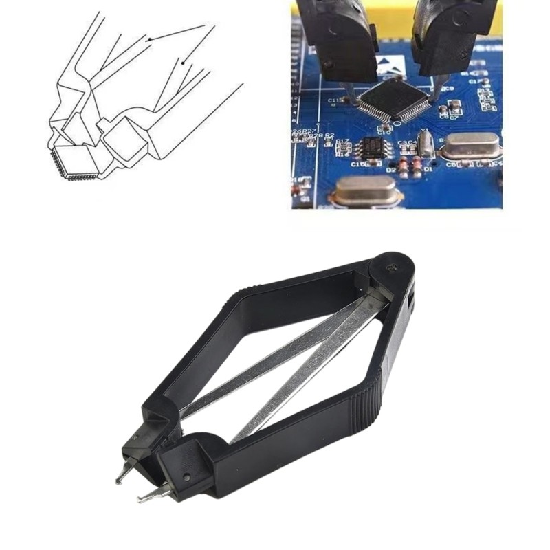 Stainless Steel IC Extractor IC Chip Puller Chip Extraction Tool PLCC Extractor