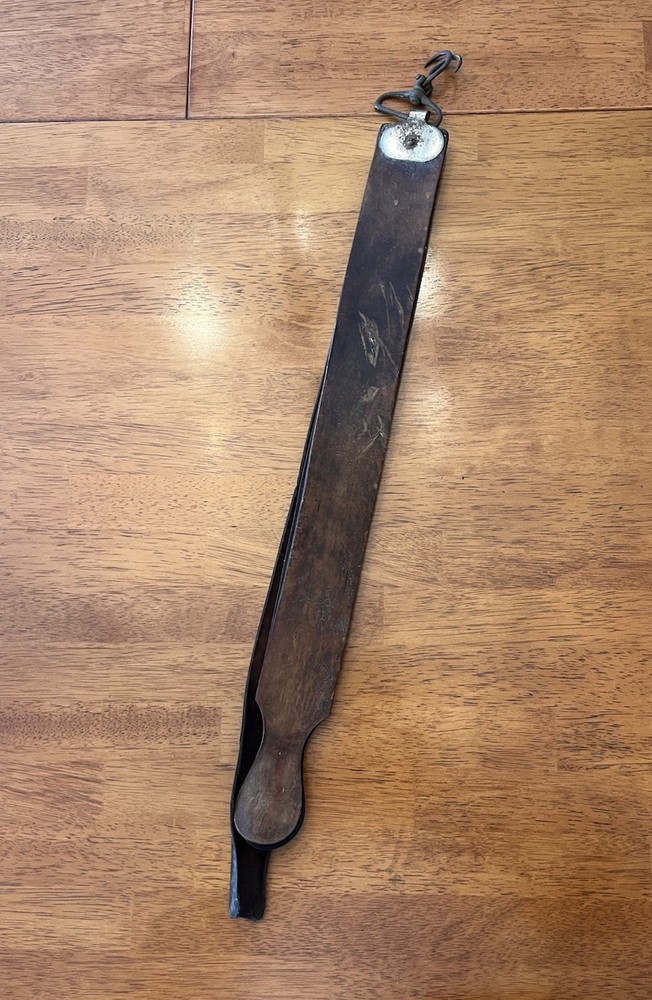 Vintage Leather Razor Strop Sharpening Strap 24”