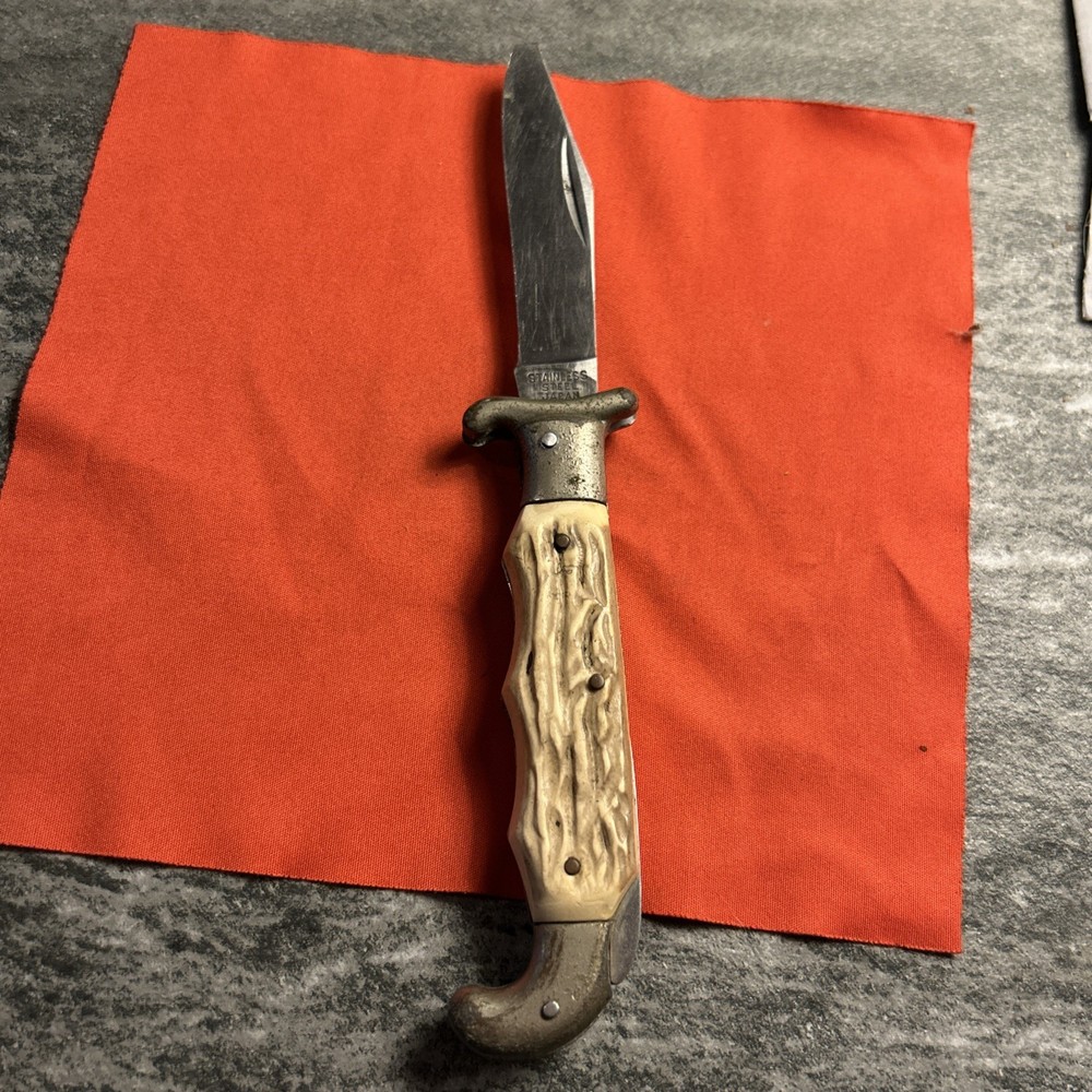 Japan Foldable Knife Broken Tip Vintage