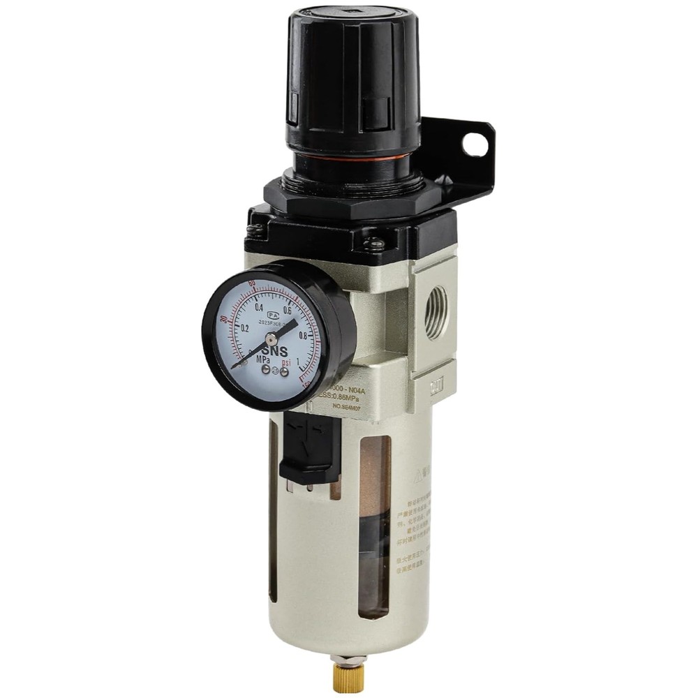 Efficient Compressed Air Filter Regulator Combo - Space-Saving Design & Durable