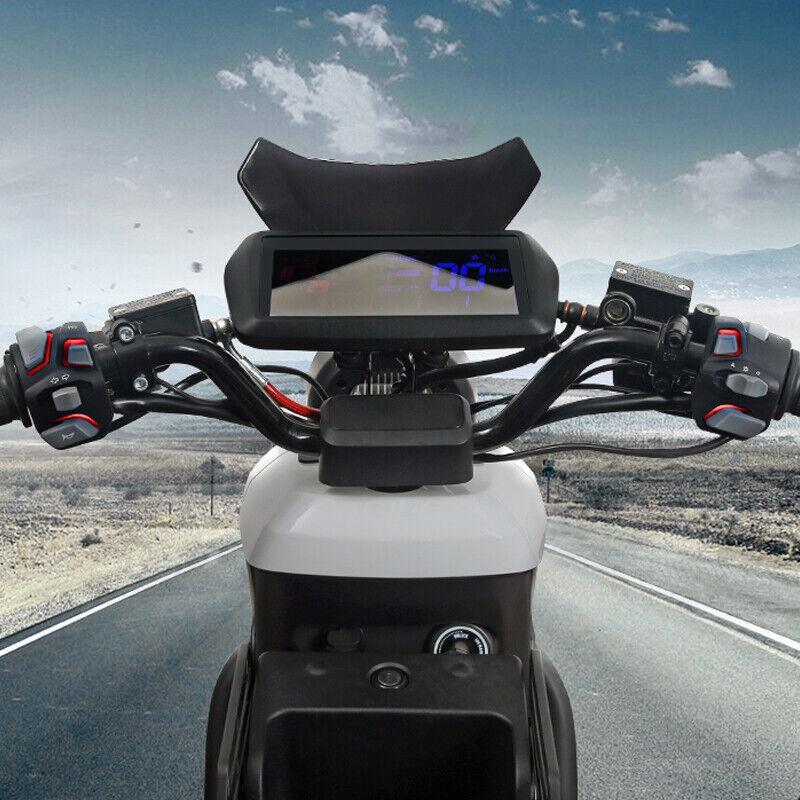 Pair Refit Motorbike Handle Bar Switch Control Button &Wiring Harness Assembly