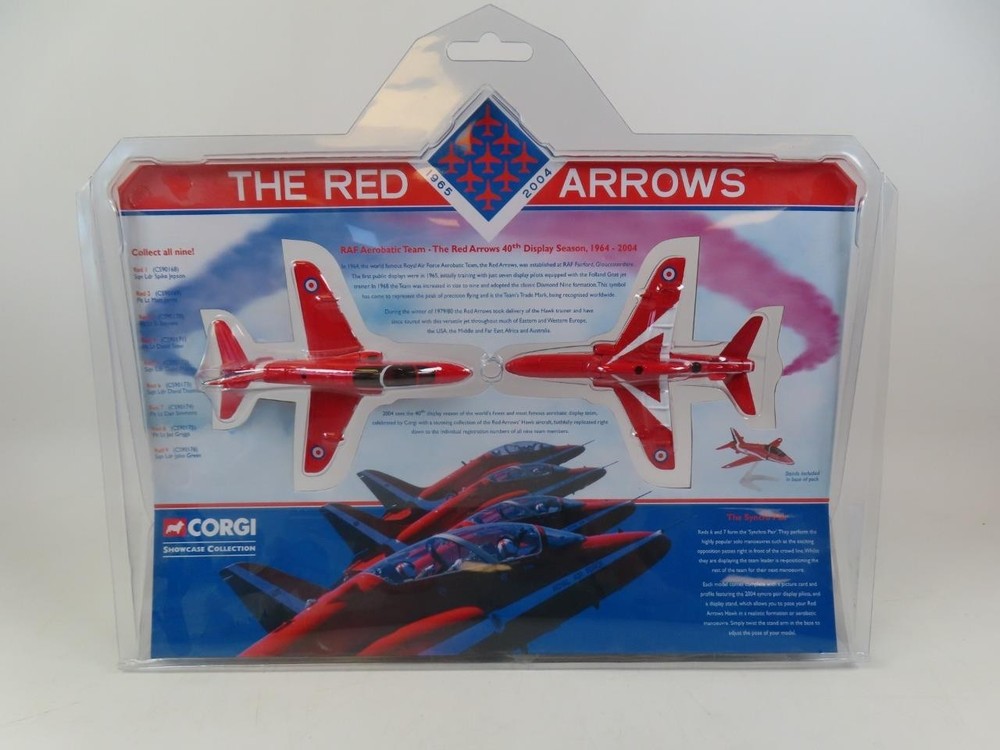 Corgi CSF06002 The Red Arrows 2 Piece Synchro Pair Set, MIB!