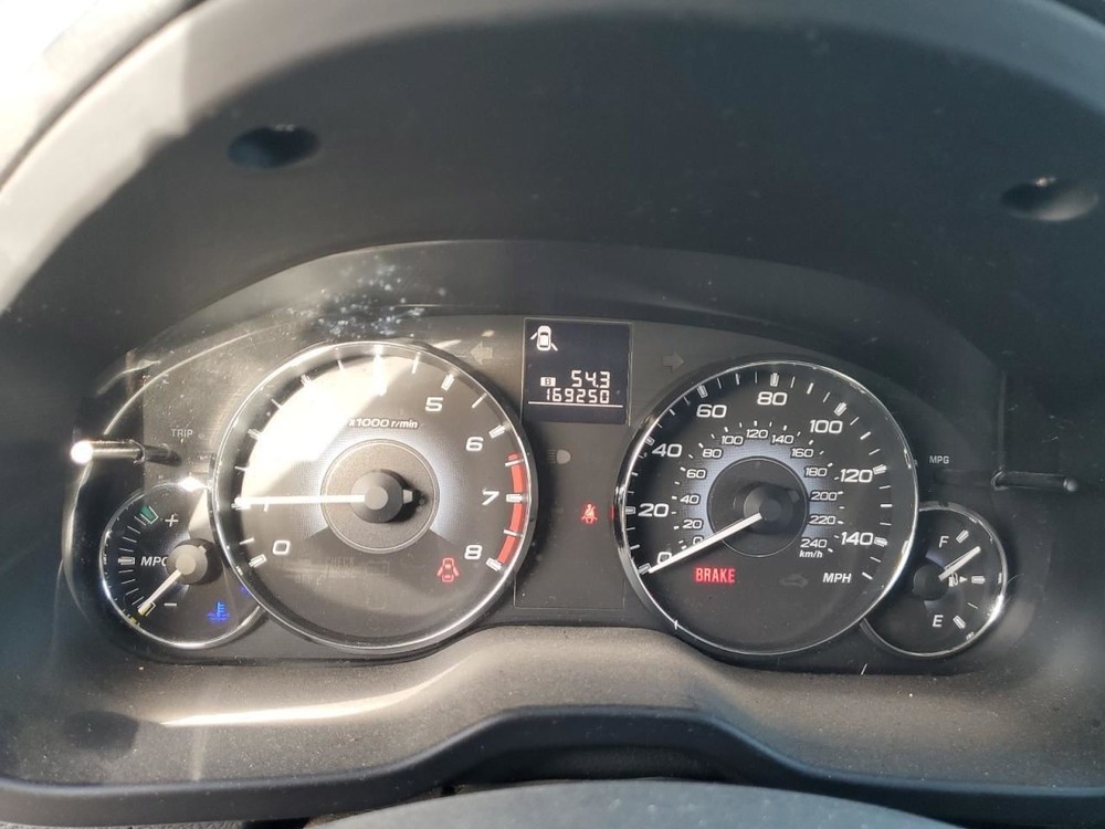 Shifter LEGACY 2010 Transmission Shift 1465818