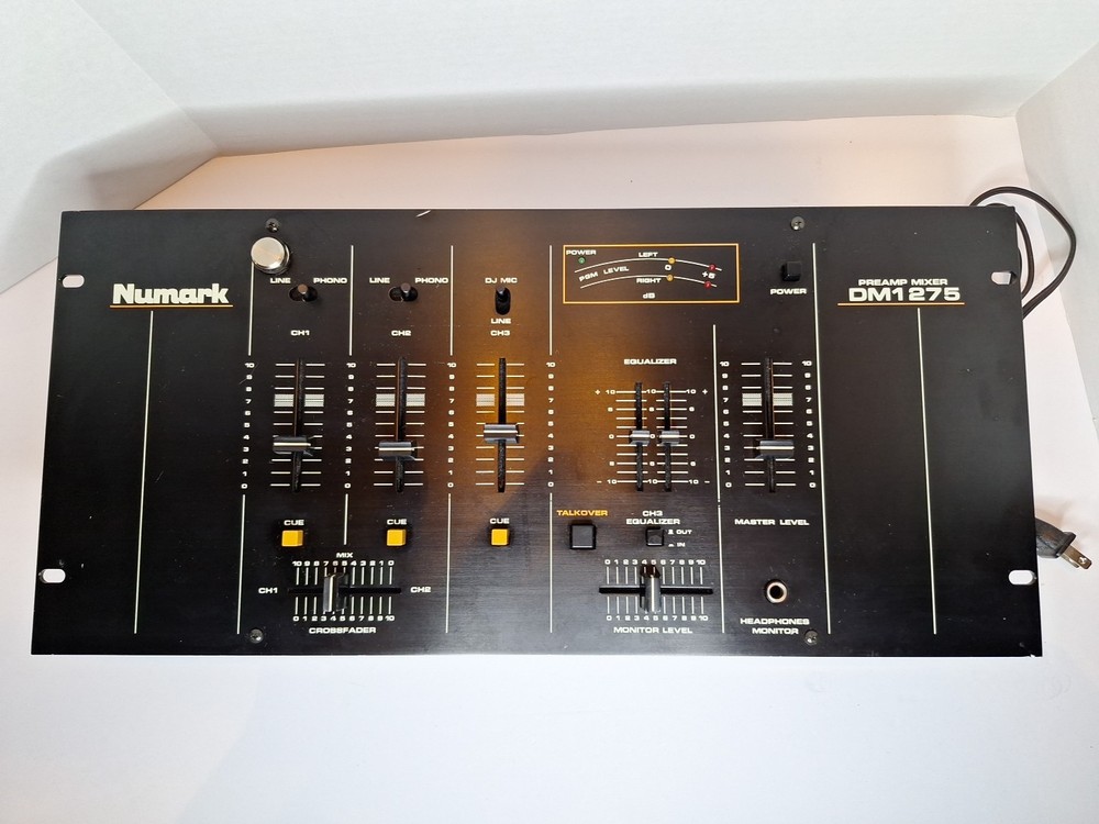 Rare Numark Preamp Mixer DM1275 Japan Untested.