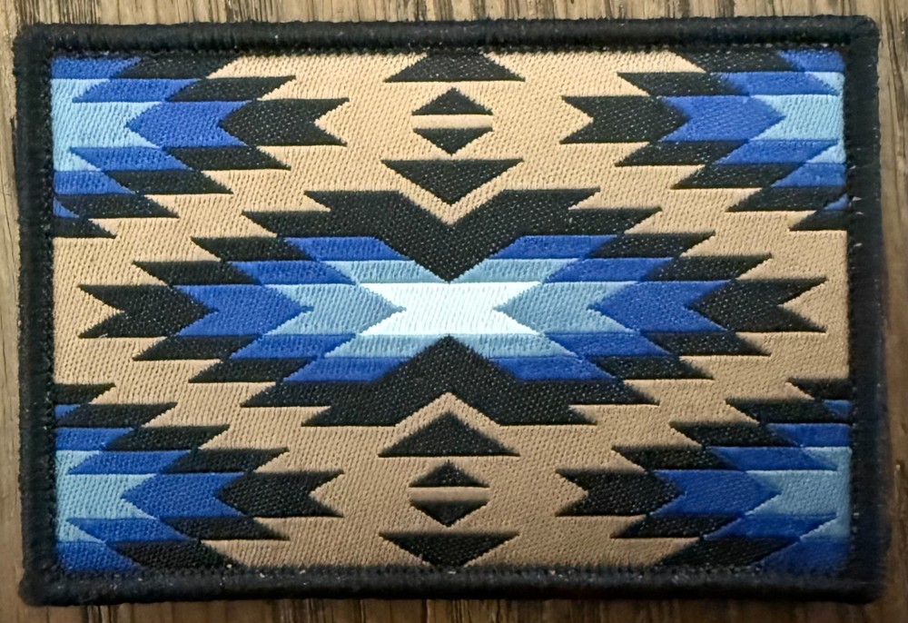 Black Canyon Systems BCS "Southwest Camo SWMK" Blue & Tan Patch