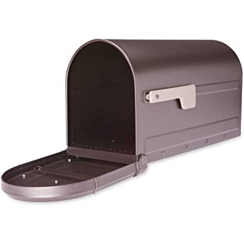 Architectural Mailboxes 7900-5RZ-CG-10 Roxbury Postmount Mailbox, Large, Rubbed