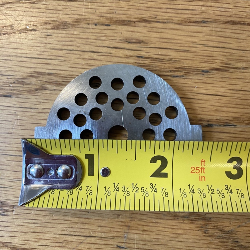 NEW!! Oster Regency Kitchen Center Meat Grinder Replacement Blade Course Circles