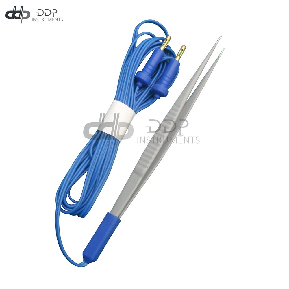 Disposable Bipolar Cushing Forceps 6.5" Electrosurgical Instruments, EL-017