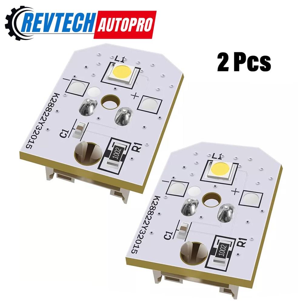 2 x Refrigerator LED Light Bulb Fits GE WR55X25754 WR55X11132 PS12172918 3033142