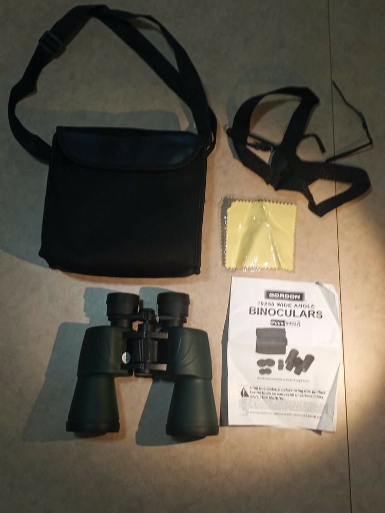 GORDON Rugged Gear 10×50 Wide Angle Binoculars