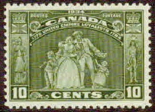 CANADA –1934–LOYALISTS– VF**
