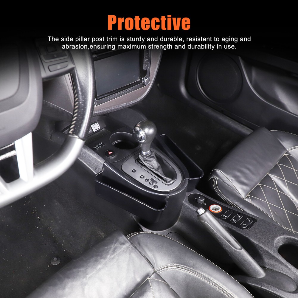 Gear Shift Console Both Side Storage Box Tray For Seat Leon 2008-2012