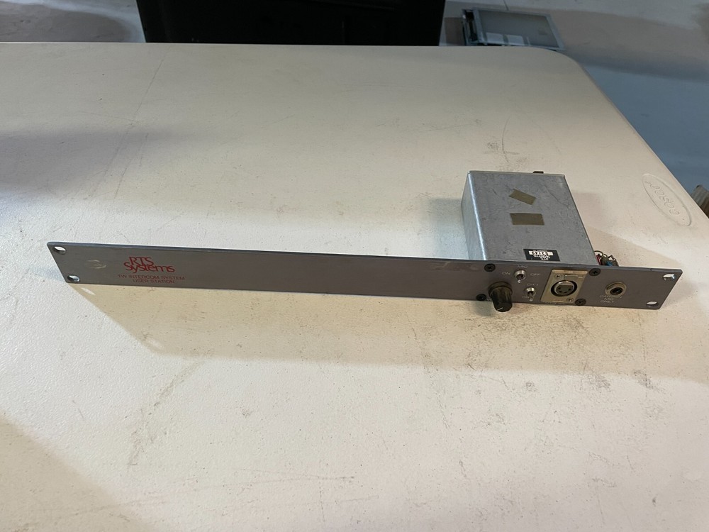 RTS Systems TW Intercom System User Station 2 Channel Rack Mount