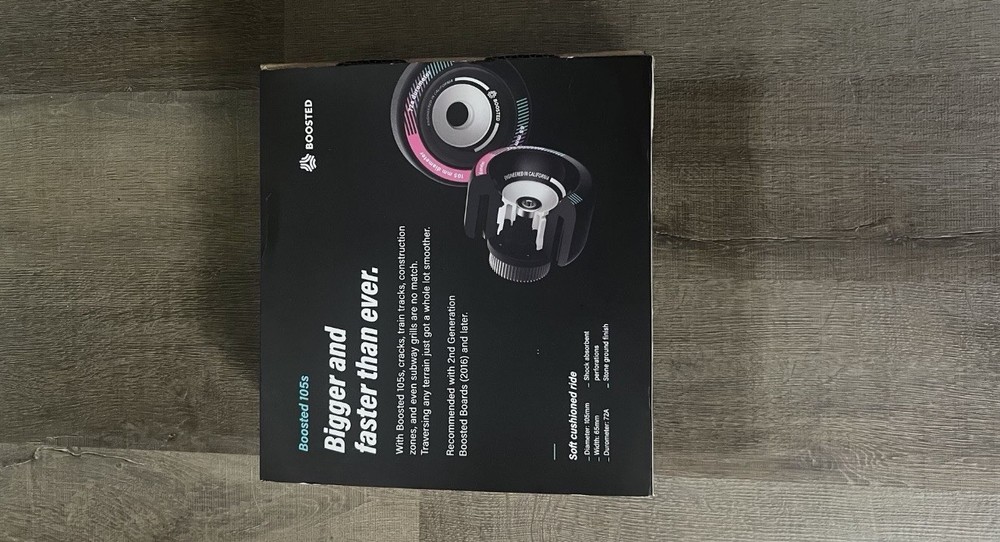 Brand New Boosted 105s