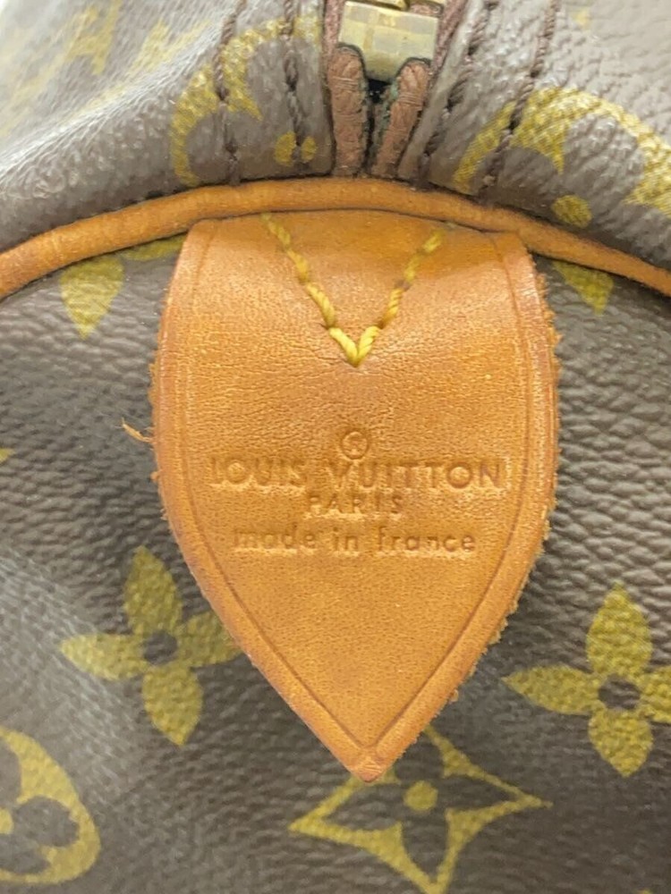 LOUIS VUITTON Boston Bag CML Total Pattern Used