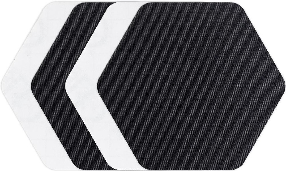 GEAR AID TENACIOUS TAPE HEX REPAIR PATCH KIT ADHESIVE NYLON PATCH SET