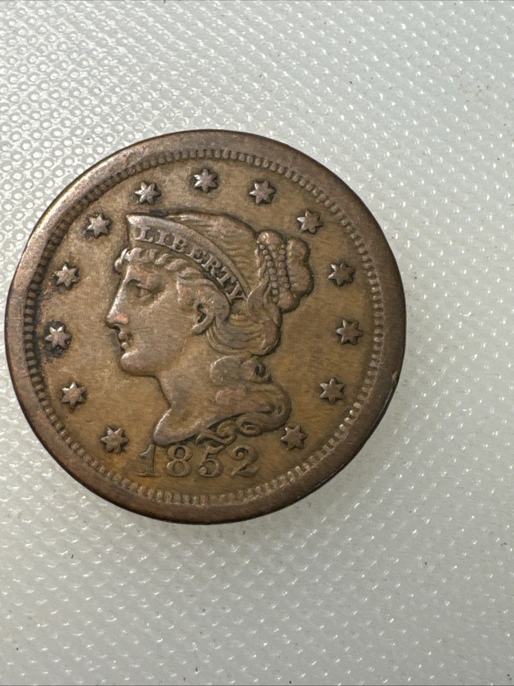 1852 Large Cent FG2