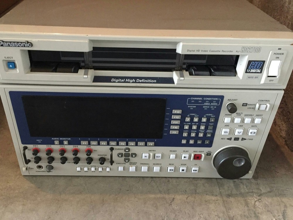 Panasonic AJ-HD2700 Digital HD Video Cassette Recorder & Player