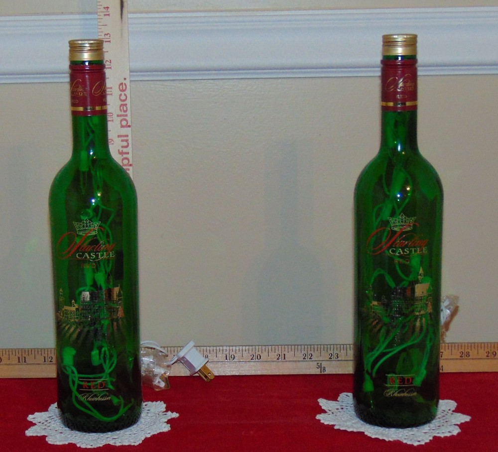 Starling Castle "Red" Bottle Lamp
