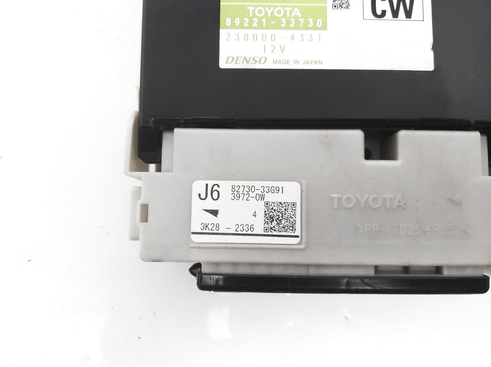 2014 Lexus Es350 Multi Plex Network Computer Module Unit 89221-33730