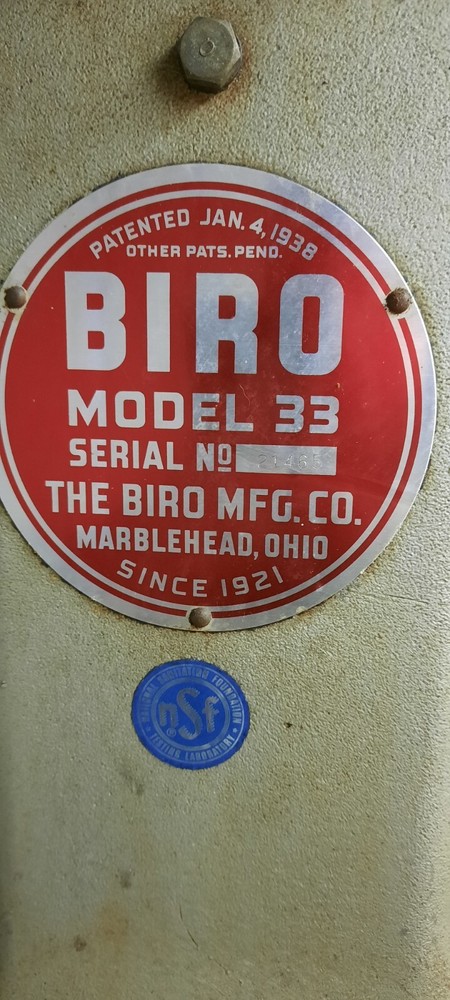 BIRO 33 Commercial Meat Saw