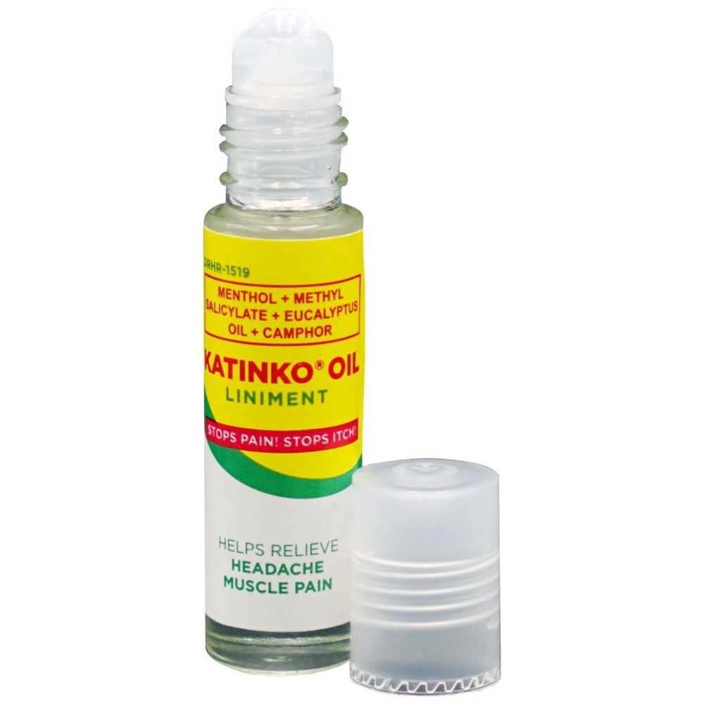 3 Katinko Oil Liniment Rollerball Applicator, 10ml (3 Pack)