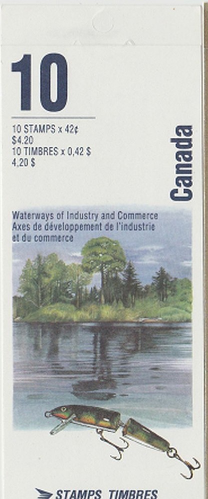 Canada, 1992 Booklet 145 Heritage Rivers -2