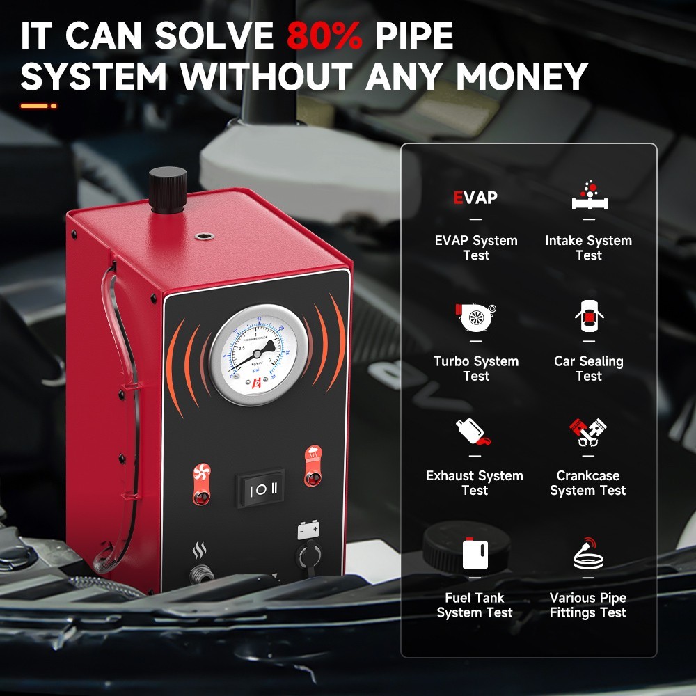 ANCEL S200 Smoke Machine Leak Detector Turbo System Exhaust System Intake System