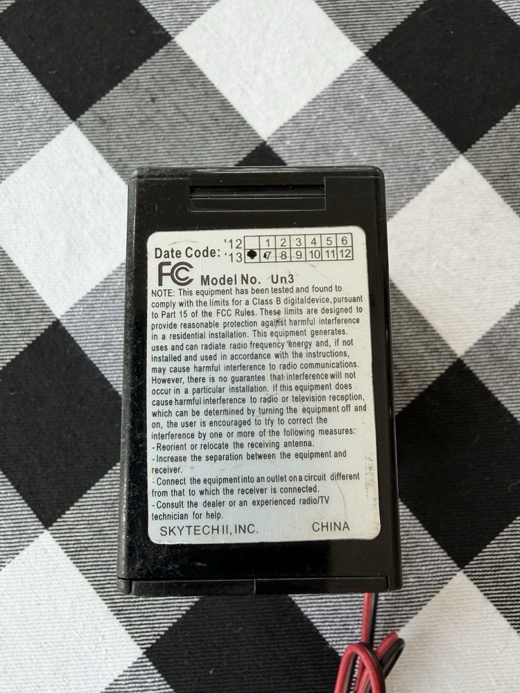 Skytech UN3 Fireplace Log Remote Receiver